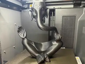 Meditating Ganesha Sculpture