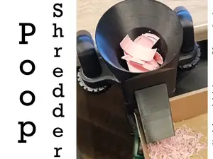 Poop & Plastic Shredder - Smelting preparation