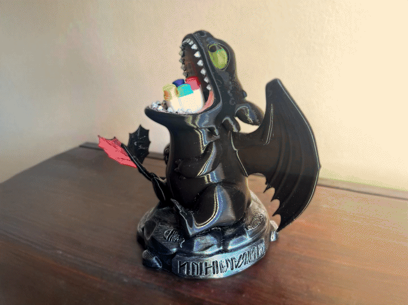 Toothless / Chimuelo - Soporte para Bolígrafo