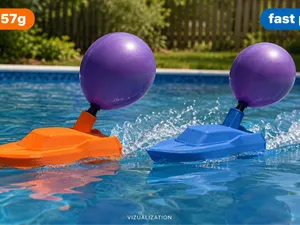 TwinJet Speedboat, two nozzles, mouthpiece