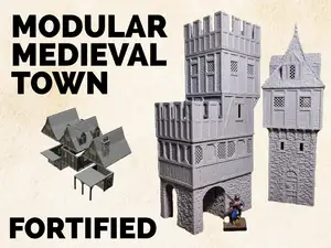 Modular Medieval Town VOL 5