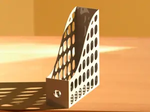 Vertical A4 paper tray