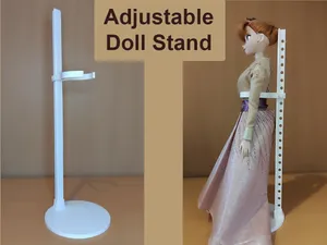 Adjustable Doll Stand