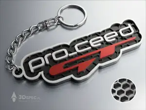 KIA Proceed GT  keychain
