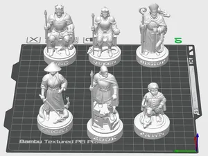 Dragon Slayers Clan Themed Chess Set