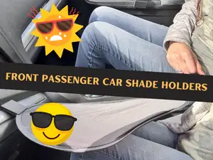 Front Passenger Car Shade Holders for Road Trips