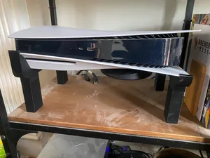 Horizontal Ps5 stand with risers