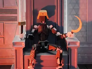1/12 Tall Stone Throne