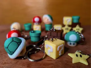 Super Mario Keychain Collection