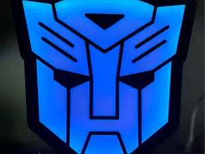 Transformers Autobot Lightbox