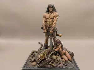 Barbarian diorama