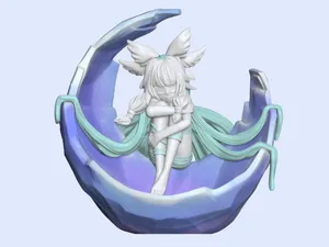 原神 七天神像-挪德卡莱 少女