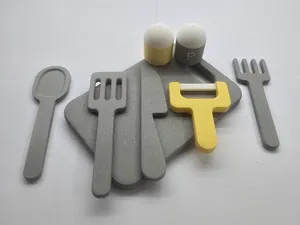 Toy kitchen utensil set