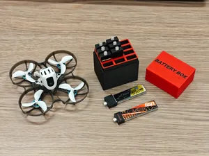 battery box for 1s lipo battery