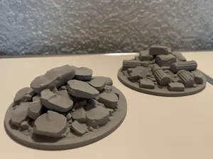 Base - Steinhaufen - Ruinen Tabletop Wargaming