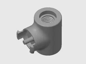 A1 Mini M.6 PTFE tube connector