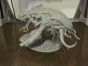 Organic Deep Space Predator - "Leviathan" Bio-Ship