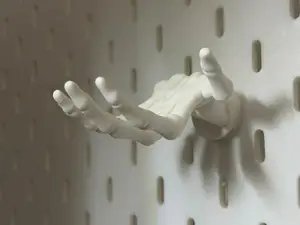 骷髅手洞洞板耳机支架