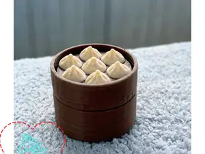 Dumplings in a basket Clicker Fidget Toy