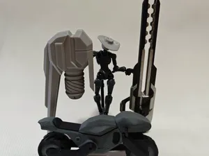 异人装配-异星武装 电磁炮&推进器(1:18 3.75寸人偶)