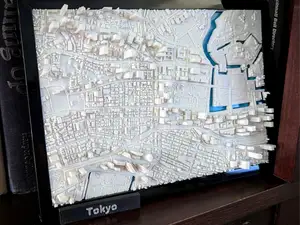 Tokyo Japan 3D Miniature