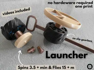 Propeller & Spin-Top Launcher - High Performance