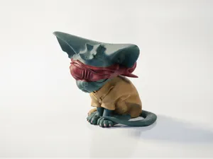 Angry Sphinx Mythical Creature Figurine