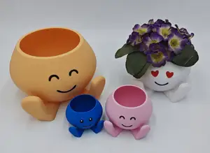 Flower pot face - Blumentopf Gesicht