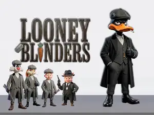 Duffy Duck - Looney Blinders