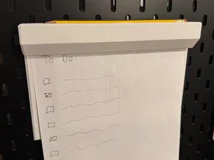 Papier- / Zettelhalter IKEA Skadis