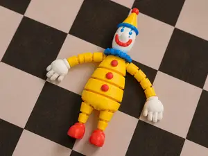 The Amazing Digital Circus Kaufmo Flexi Toy