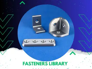 Fasteners LIBRARY (flat, corner, L-shape, etc.)
