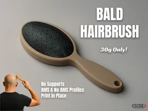 Bald Hairbrush