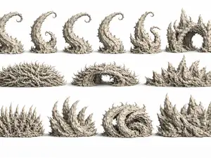 Thorned Barriers - DnD Terrain Pack