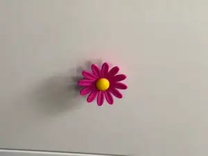 Daisy Flower Cabinet Pull - Floral Drawer Handle
