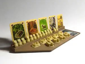 Catan in game organizer, catan upgrade stand