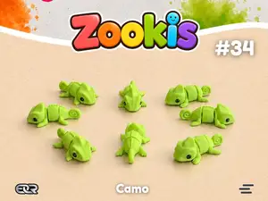 Zookis - Camo (chameleon) #34