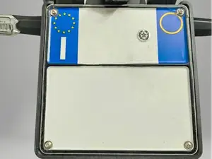 License plate holder