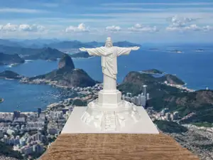 Christ the Redeemer - Low Poly Rio de Janeiro