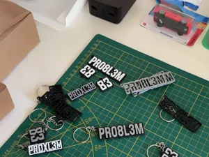 Keychains / Breloki PRO8L3M ( AMS included )