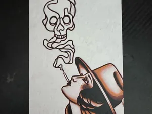 Smoke & Saffron HueForge