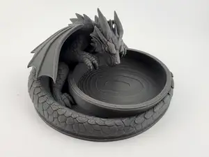 Dragon Ring Dish Incense Holder Catchall Tray
