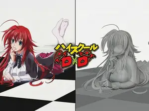 Rias Gremory from High School DxD