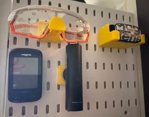 骑行装备洞洞板收纳Cycling equipment holder for skadis