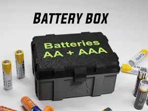 Battery box AA/AAA