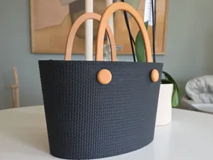 Knitted TPU Handbag