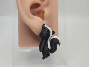 Skunk Chomper Earrings