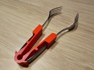 Tongs from forks
