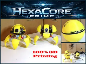 HexaCore Prime – Mécha sphérique transformable 