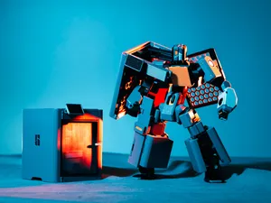 RoboPrinter: P2S Transforming Robot | No Supports